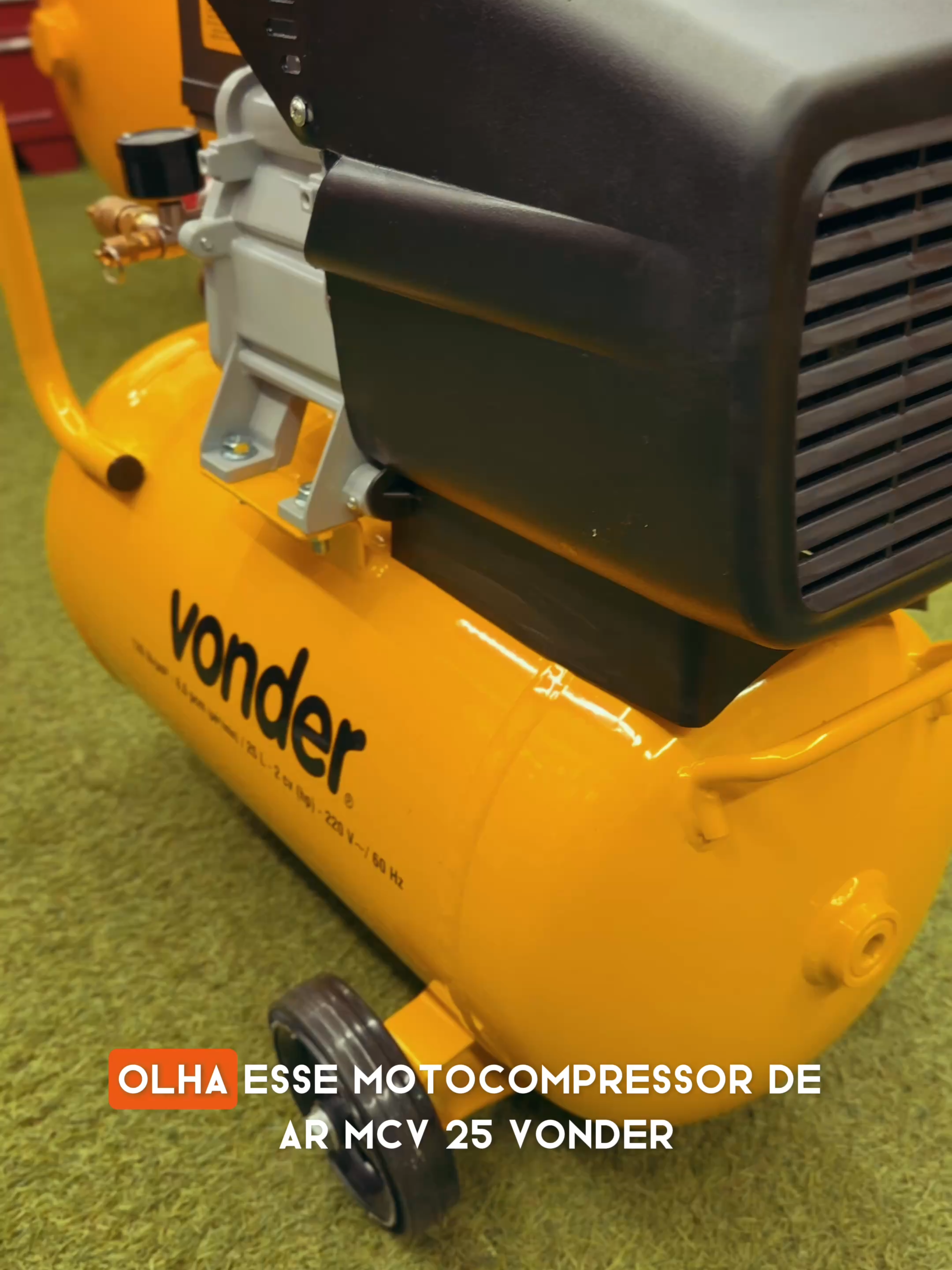 MOTOCOMPRESSOR DE AR VONDER #MRO #VONDER