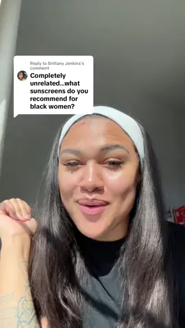 Replying to @Brittany Jenkins #greenscreen here’s a list of all of my favorite sunscreens as a black aesthetician in Portland, Oregon   #esthetician #sunscreen #spf #blackgirlsunscreen 