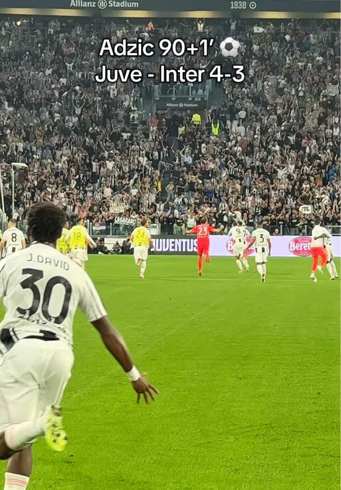 #adzic #juveinter #goal #serieA #celebration 