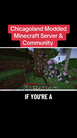 Figured to share a bit locally , especially to other Minecraft players that vibe with C&C with a bit of “zing and zang”  experience you’ll get on our modded Minecraft server . #chicago #chicagominecraft #moddedminecraft #chicagoland #villagerpvp 