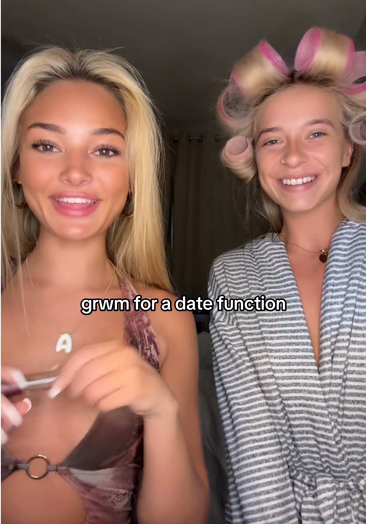 didn’t get to post this last night  #grwm #datefunction #makeup 
