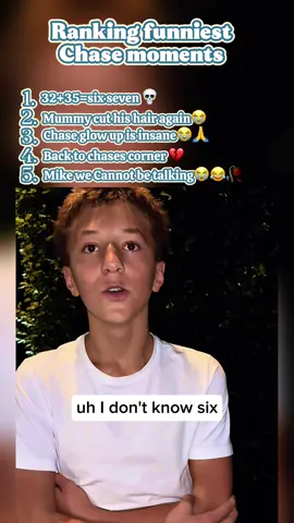 Top 5 funniest Chase moments #ranking #funny #chase #top5 #67 