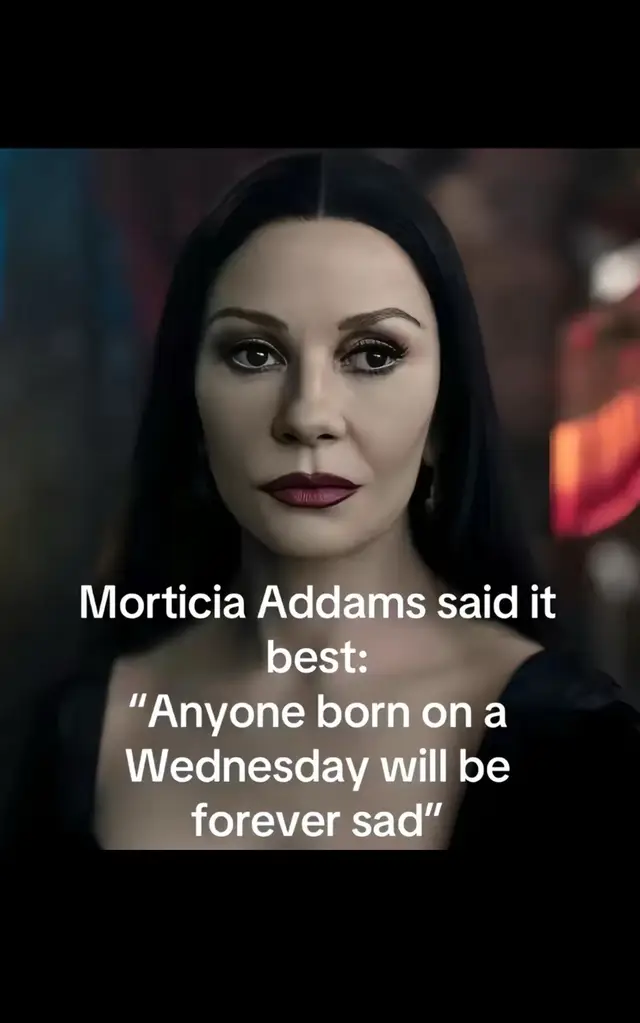 Guess that’s why I’m always sad 🤷🏼‍♀️ #wednesday #addamsfamily #sad #fyp 