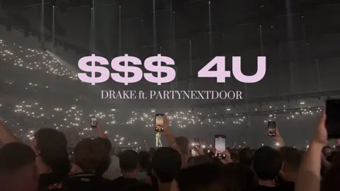 Drake ft PnD, Berlin 25 #uberarena #drake #partynextdoor #concert #fmyex 