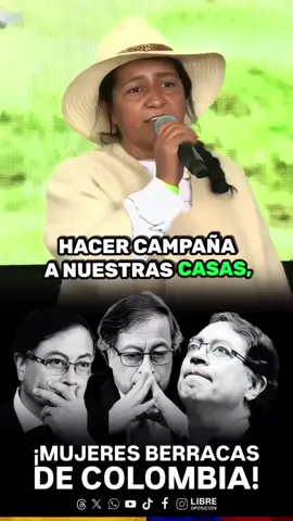 #Colombia 🇨🇴| ¡Mujer berraca se va de frente contra Gustavo Petro! Con absoluta franqueza, Mayerli Mendieta, le dijo al exguerrillero:  “Me dicen en logística que tengo 3 minutos, yo siempre toco el corazón presidente, y le recuerdo a todos que cuando iban hacer campaña a nuestras casas no les limitábamos el tiempo”. Si nuestra patria tuviese más campesinas con la gallardía de esta mujer, sin lugar a dudas, Gustavo Petro, nunca hubiese sido presidente.  Los hechos sucedieron el 20 de febrero en Cundinamarca.   #FueraPetro #GobiernoCriminal #FARCPolitica 