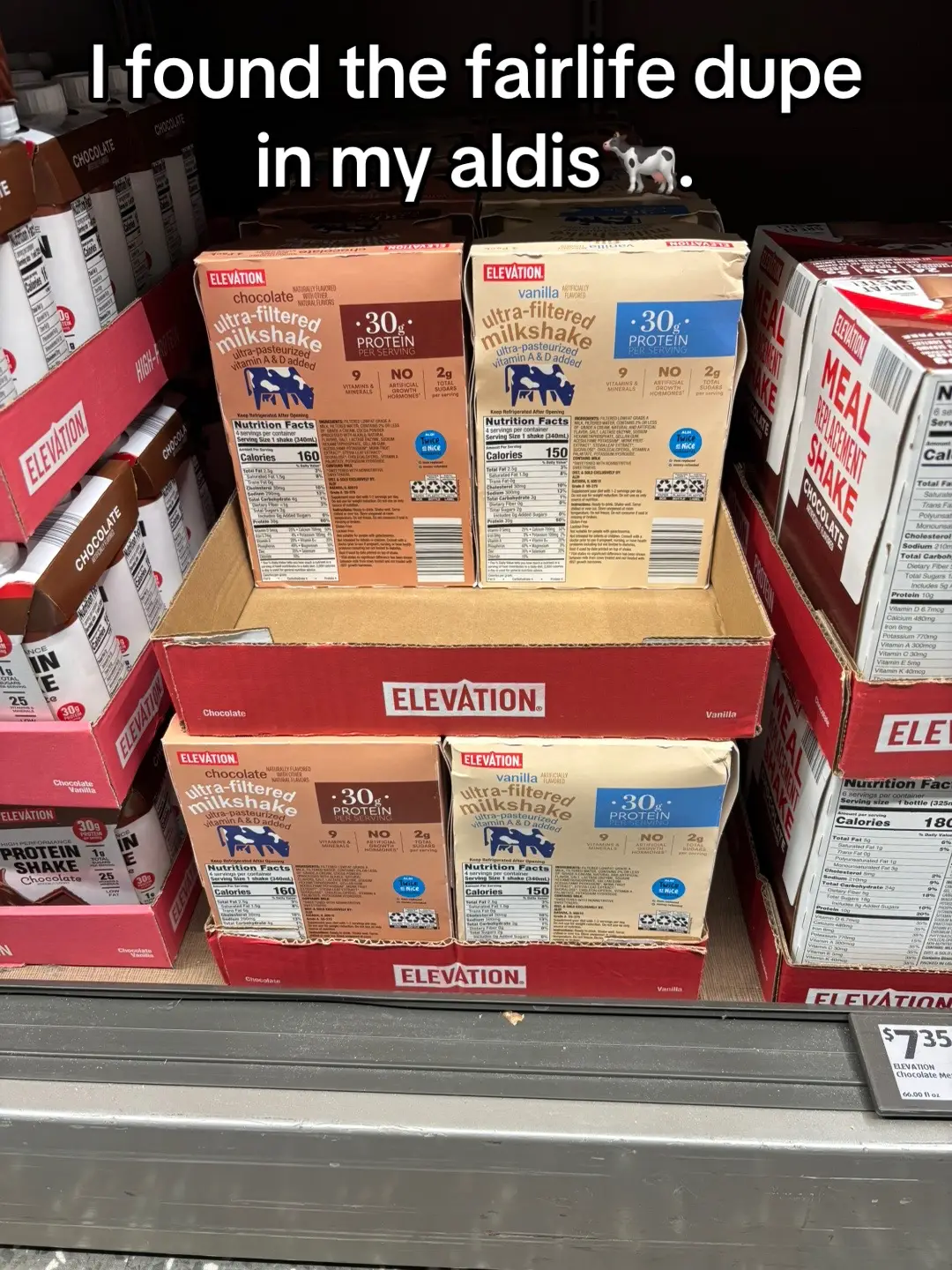 Very affordable for a high protein low calorie shake! Definitely will be giving these a try!