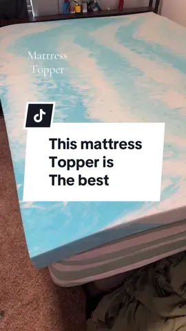 This mattress topper has changed the way I sleep at night I sleep so much better it contours to my body I do not wake up hurting and I’m actually refreshed in the morning it does not make you overly hot and anytime I don’t sleep at home I can definitely tell how much I miss it #mattresstopper #gelmemoryfoam #memoryfoammattresstopper  #mattresshack #superbrandclub 