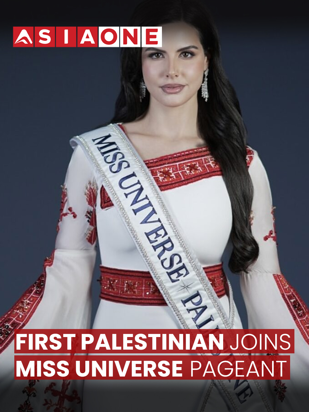 First Palestinian Joins Miss Universe Pageant | Asia One News #AsiaOne #asiaonenews #EnglishNews #MissUniverse #Pageant #Entertainment