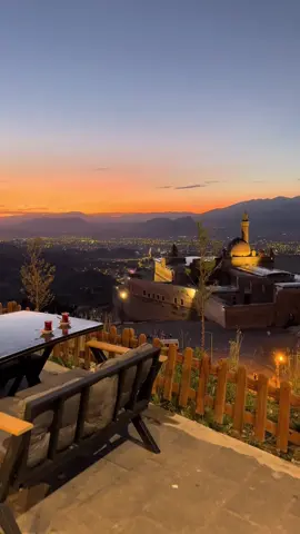 “Ağrı Doğubayazıt İshak Paşa Sarayı 📍☕️ Muhteşem gün batımı…🧡