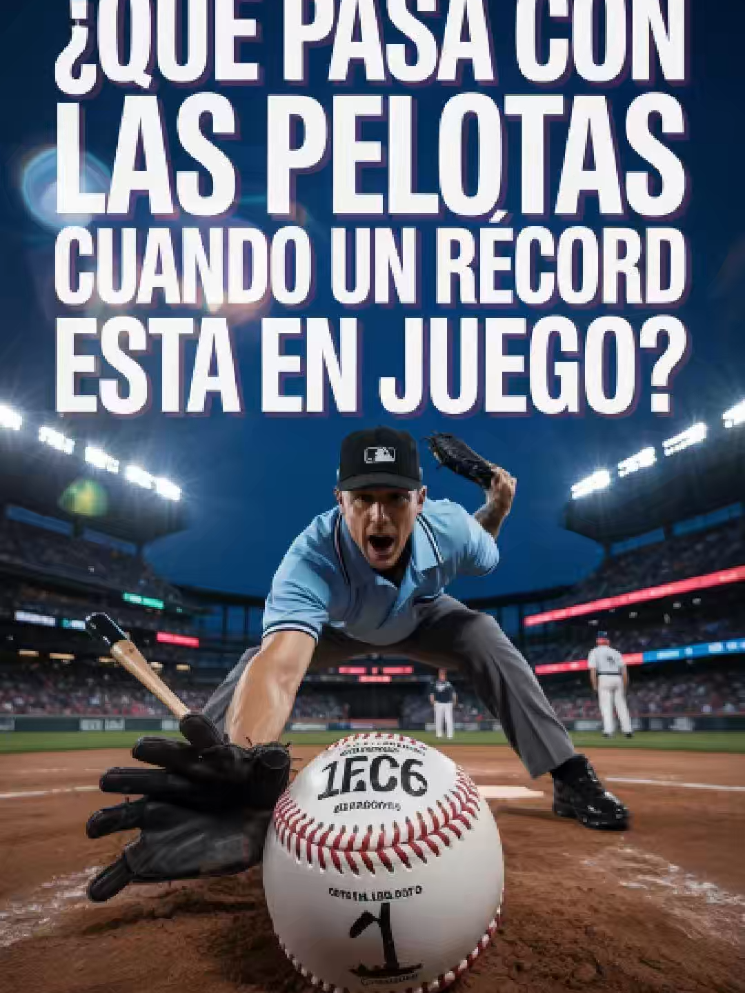 ¿Sabías que en MLB cambian las pelotas cuando un récord está en juego? 👀⚾ #MLB #Beisbol #Records #PelotasMarcadas #Baseball #CruelSports #HistoriaMLB
