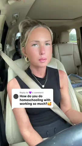 Replying to @💜 It’s not easy by no means but choosing a student led, online curriculum definitely helps with my work schedule #homeschooling #homeschoolmom #MomsofTikTok 