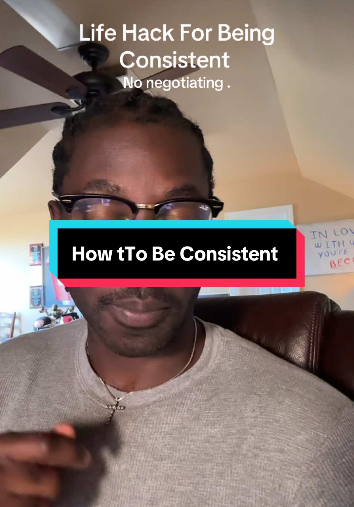 How To Be Consistent - No Negotiation #fyp #energyshift #motivation #mindset 