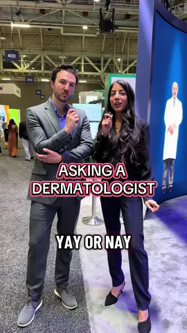 wait for the end!! asking @Dr. Casale his REAL thoughts as a dermatologist on skincare trends 👀 