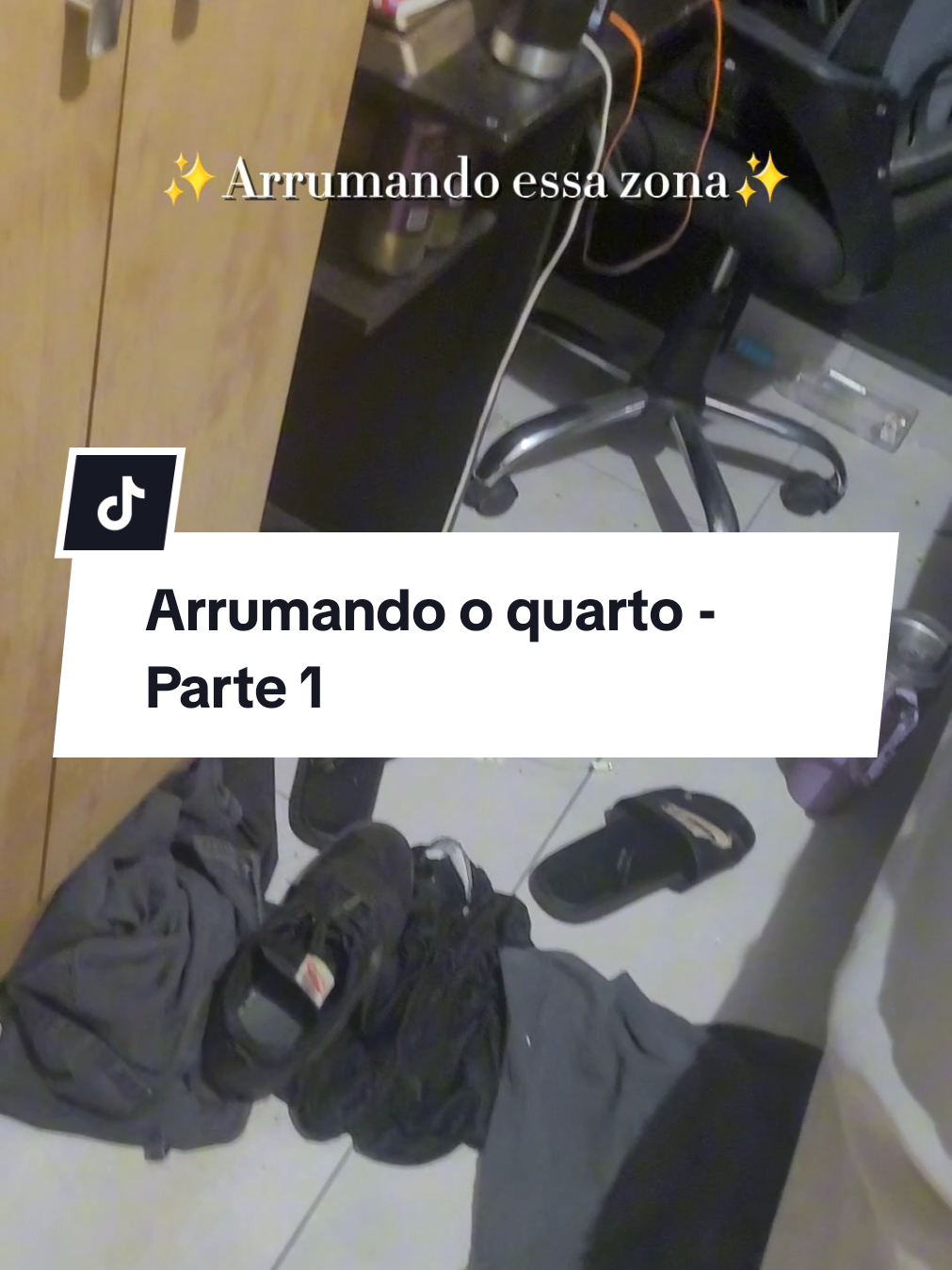 Parte 1 - Arrumando meu quarto. #limpezadacasa #arrumandoacasa #fy #paravoce #bagunça 
