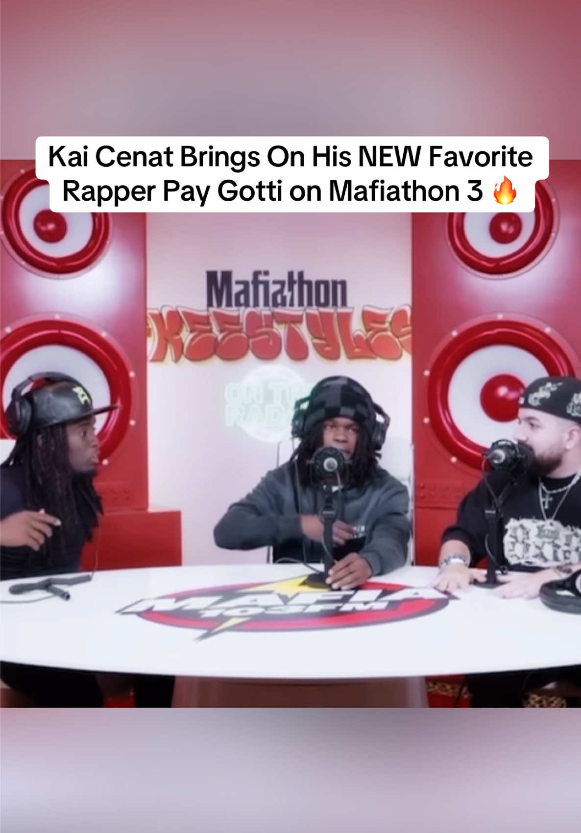 Kai Cenat Brings On His NEW Favorite  Rapper Pay Gotti on Mafiathon 3 🔥 #kaicenat #ontheradarradio #paygotti #mafiathon3 #fyp 