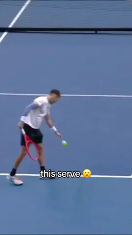 A unique serve from Piros Zsombor! 🤯 #daviscup #tennistok #hungary #teamhungary
