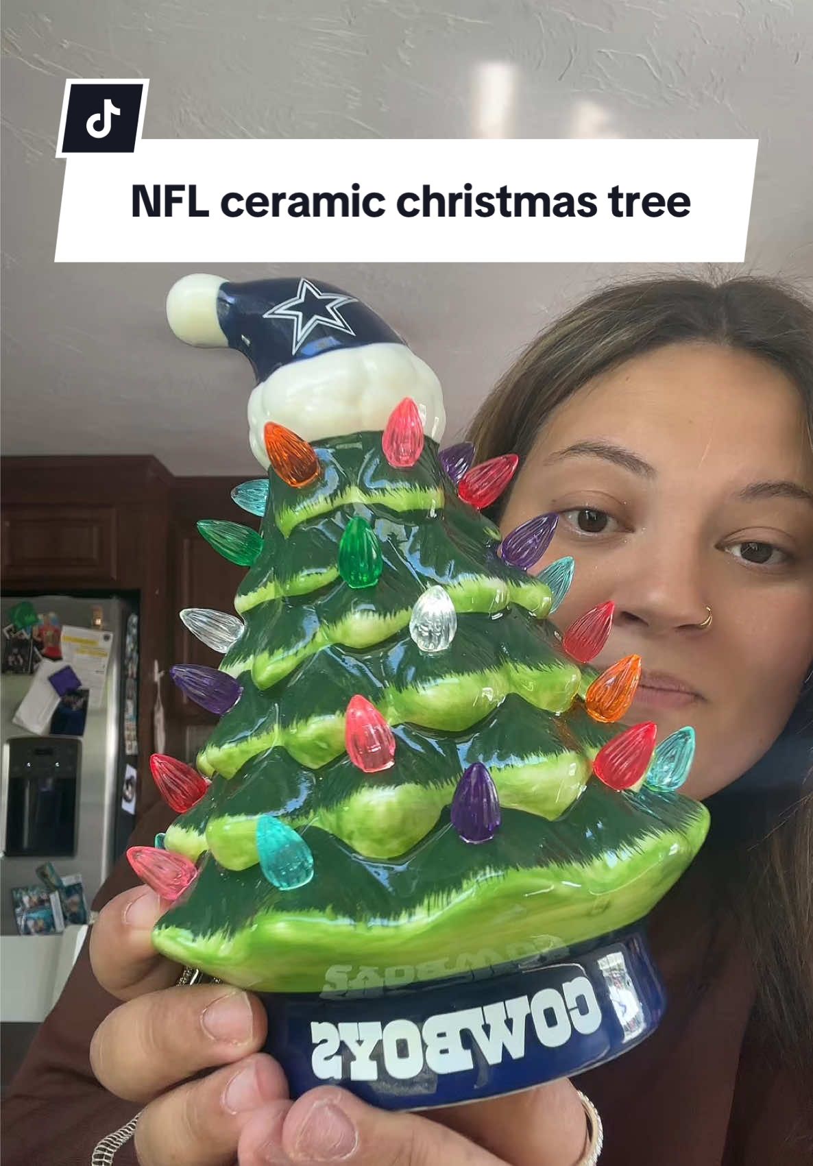 Football season is here, and Christmas is on its way!! These @QVC, Inc NFL ceramic Christmas trees are the best yankee swap, secret santa christmas gifts! 🏈🎄 #qvc #ceramicchristmastree #footballgifts #nflchristmas #nflchristmastree 