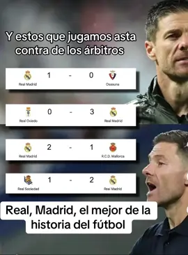 #RealMadrid #LaLiga #Fútbol ni con la ayuda de los árbitros, nos pueden ganar. a la Madrid el mejor equipo de la historia del fútbol.