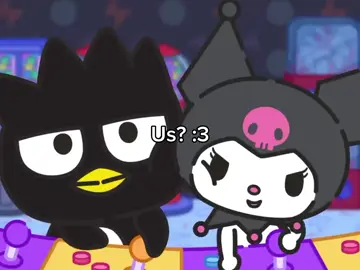 eu e eleeee :3💜  #fypシ  #hellokitty #casal #kuromi #us 