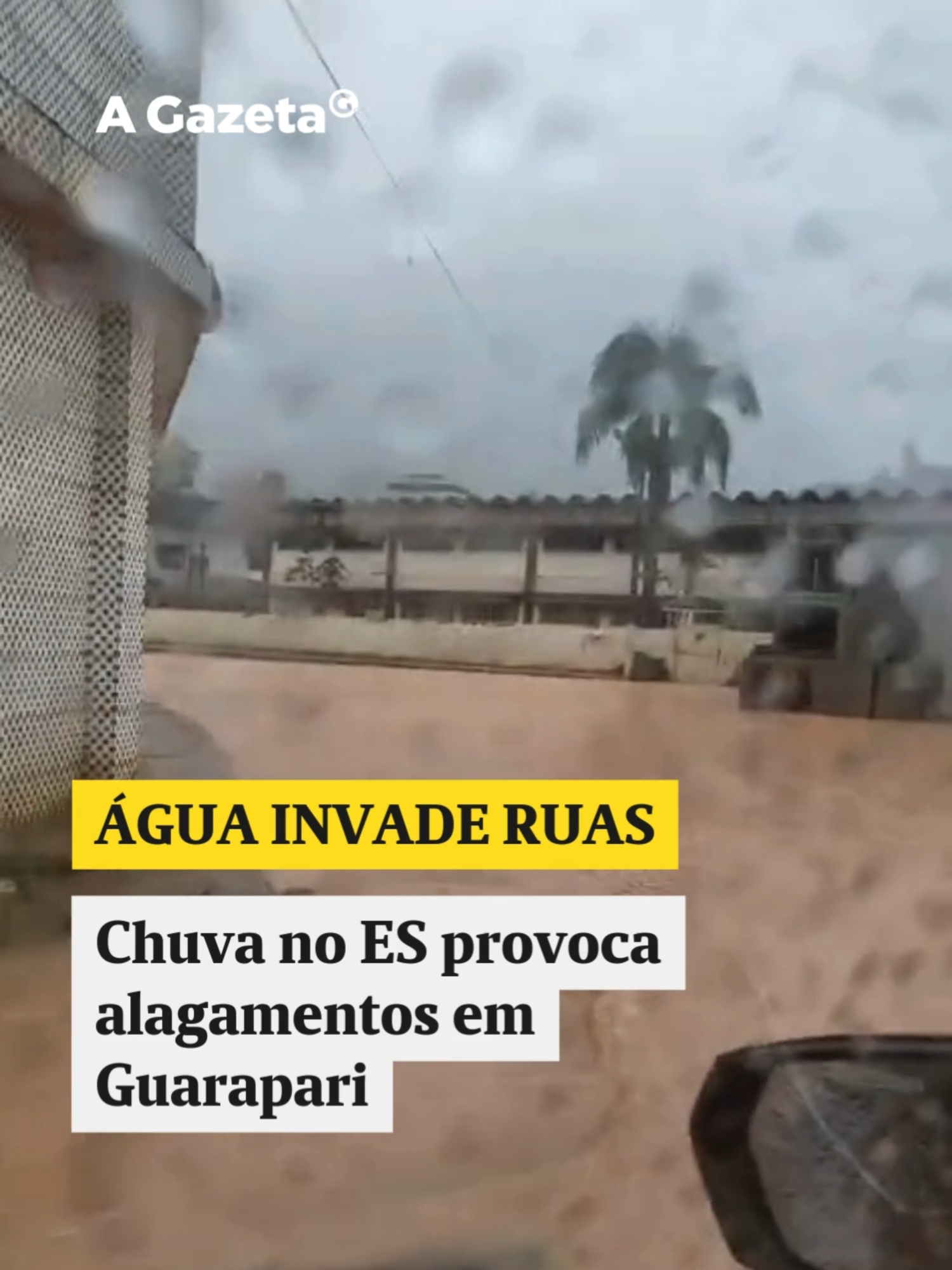 🌧️ A chuva que atinge cidades do Espírito Santo provocou alagamentos em ruas de Guarapari neste sábado (13). Leitores de A Gazeta enviaram registros feitos nos bairros Jabaraí, onde o esgoto transbordou, e Perocão, com água cobrindo as ruas em volta de uma escola. O último boletim de avisos meteorológicos da Defesa Civil Estadual, emitido às 11h, indica que choveu 60 mm em Guarapari em 24h.#AGazetaES