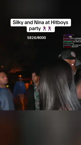 Silky and Nina at Hitboys party 🕺🕺#hitboy #party #nina 