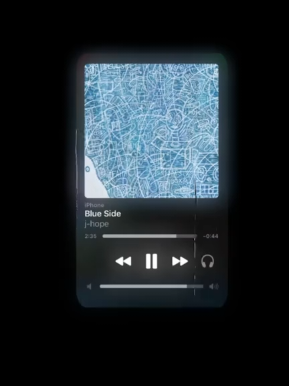 معتاد این آهنگم.. @hobipower @BTS  #blueside #jhope #fy #music #fyp 