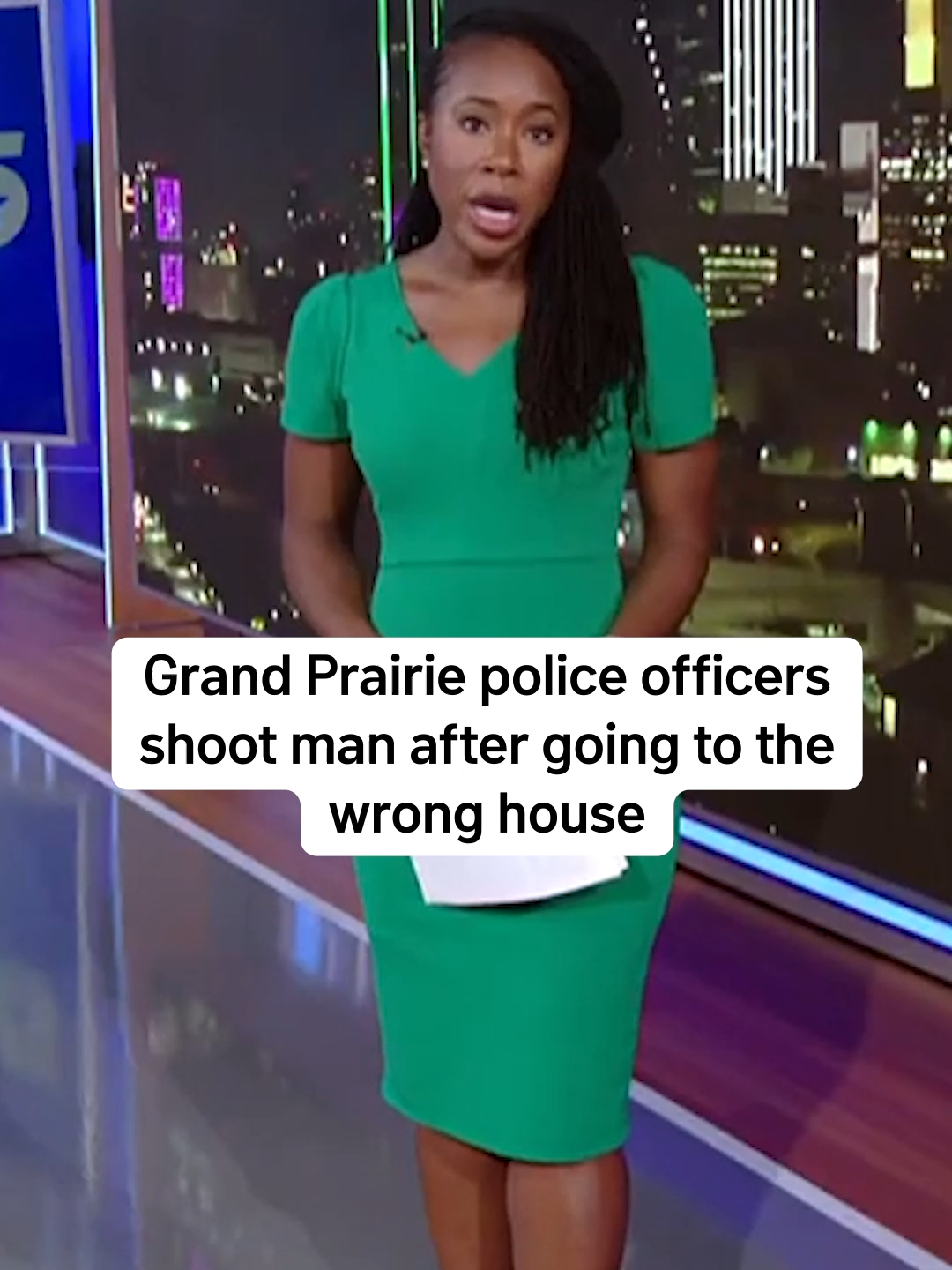 Grand Prairie Police say officers responding to a 911 call early Friday morning were sent to the wrong home and shot a person who pointed a gun at them. The department says the man could now face a felony charge of aggravated assault with a deadly weapon against a peace officer. Read the full story at the link above.  #grandprairie #police