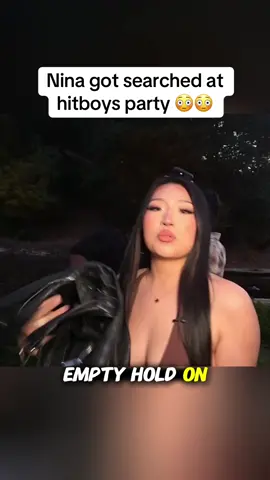 Nina got searched at hitboys party 😳😳#nina #twitch #hitboy 