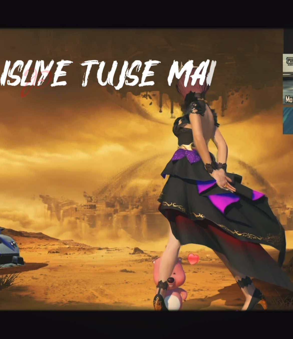 The only world where everything will be possible for you is the gaming world ❤️‍🩹🥀 #foryoupage #fypppppppppppppp #pubgmobilemadgala #dontunderreviewmyvideo #videoviral 