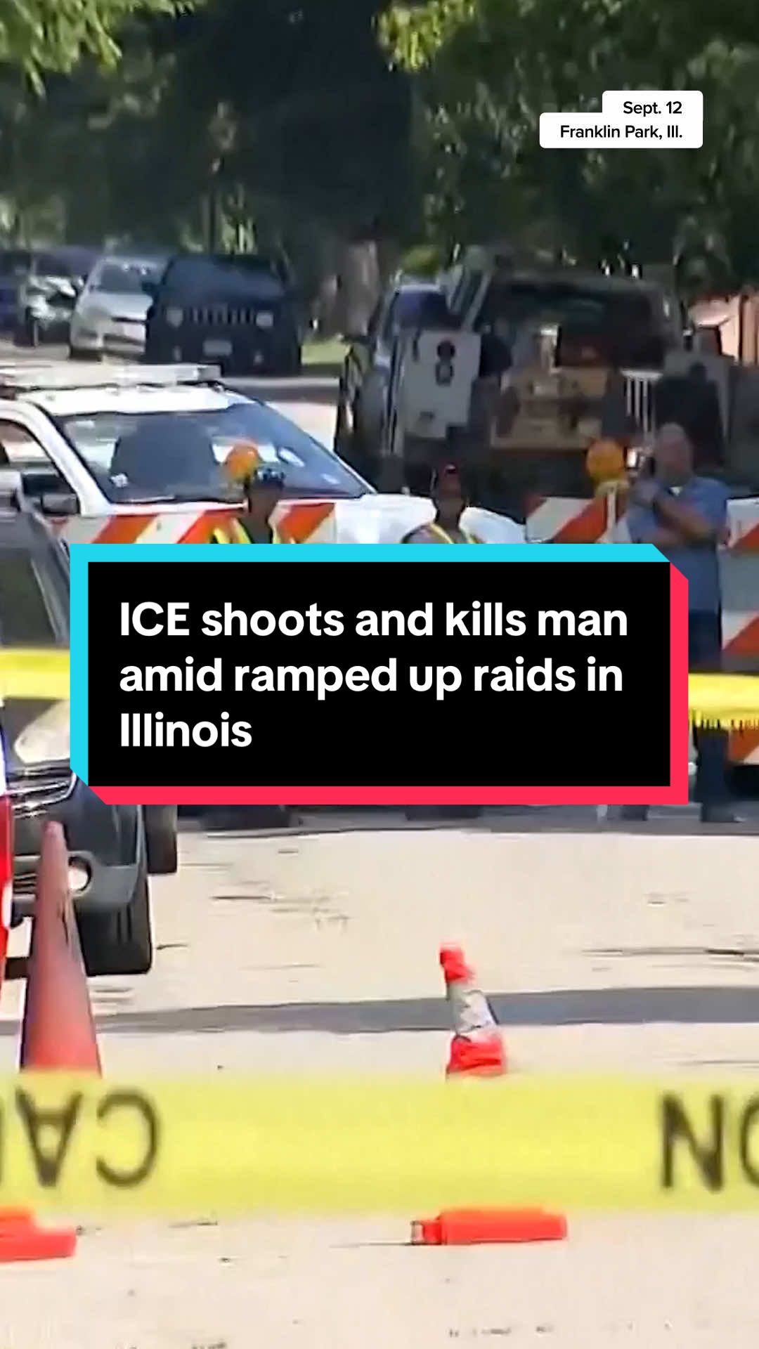 Illinois Democrats are demanding transparency after an officer fatally shot a person who allegedly injured an ICE agent during an immigration arrest in the Chicago area Friday, according to federal immigration officials. In a statement Homeland Security Assistant Secretary Tricia McLaughlin said the officer, “followed his training, used appropriate force, and properly enforced the law to protect the public and law enforcement.” NBC News’ Maggie Vespa reports. #chicago #immigration #ice