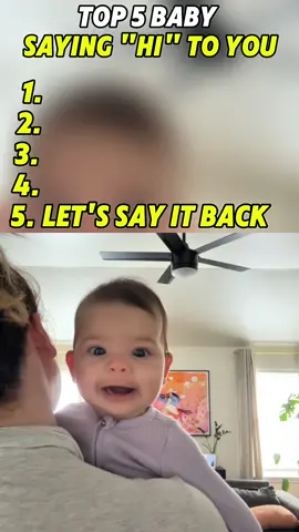Top 5 Baby Saying 