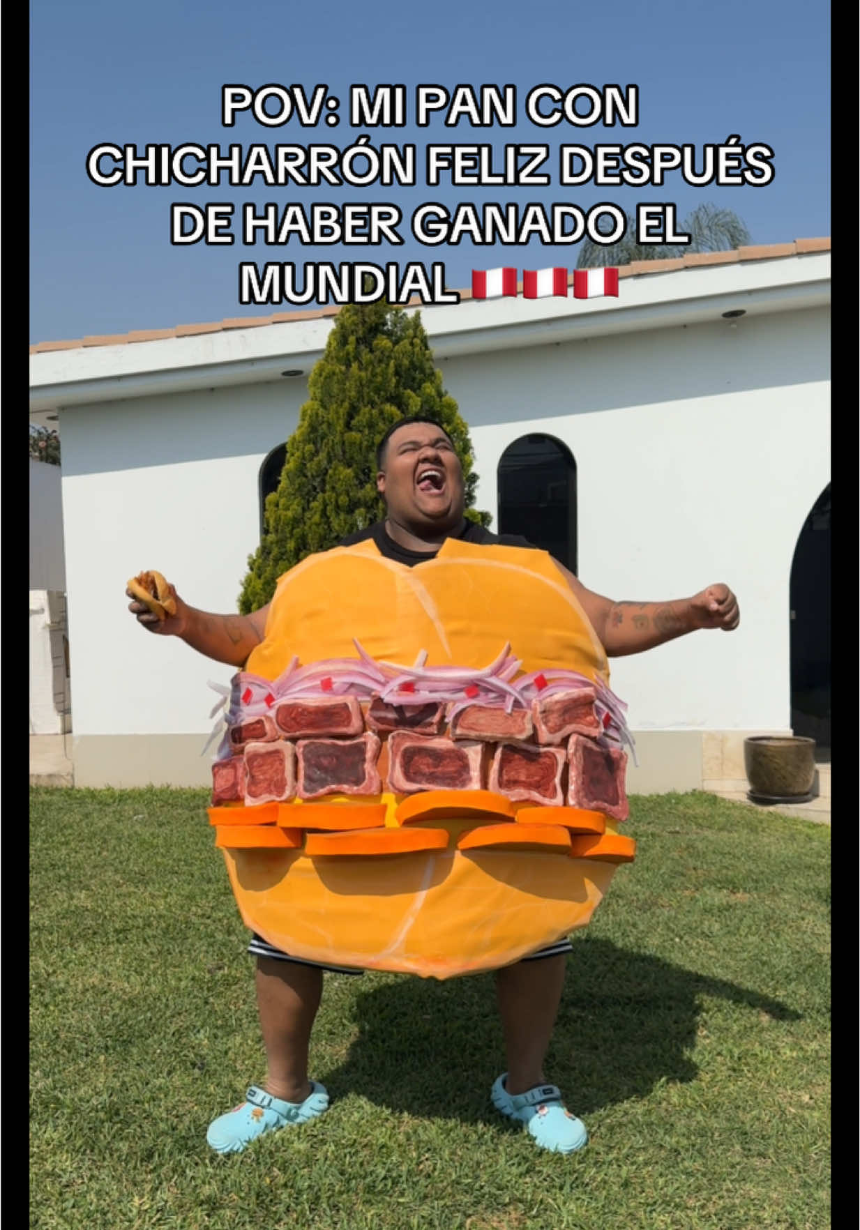 QUE VIVA EL PERÚ CTM 🇵🇪🇵🇪🇵🇪 Reto Cumplido 🤪 #fyp #viral #peru #kingleon #panconchicharron 