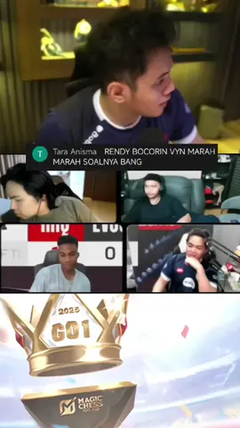 Ternyata ada slek antara rendy dan vyn ya? #MCGG #MagicChessGoGo #MRSS3 #MCGGRisingStars #evosesports 