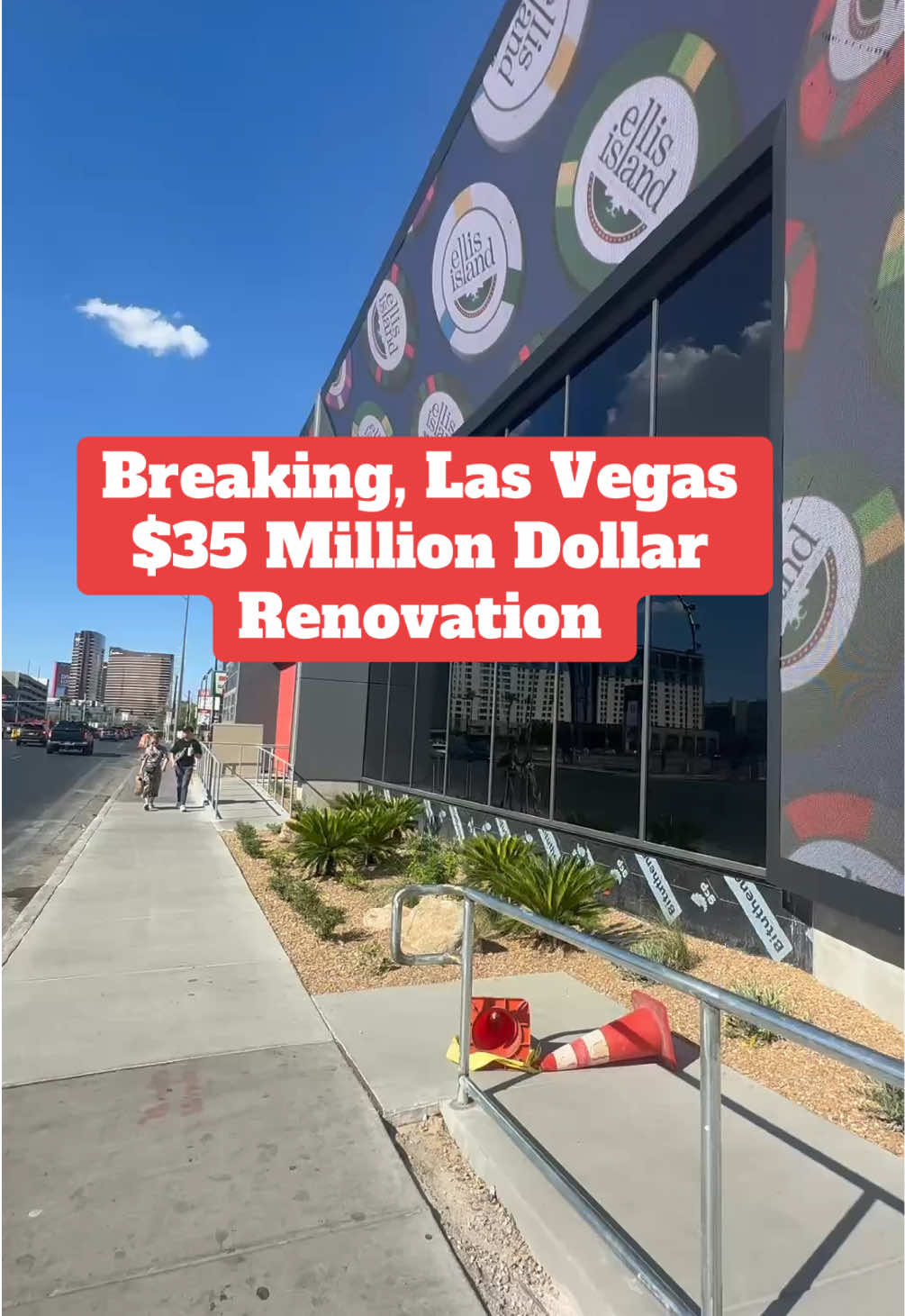 Breaking, Las Vegas $35 Million Dollar Renovation                           #lasvegas #vegas #casino #vegastiktok #lasvegaslocals 