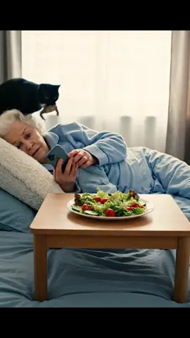 My grandma never gets hungry #catlovers #fypシ゚viral🖤tiktok #cutecat #cat #usatiktok🇺🇸 