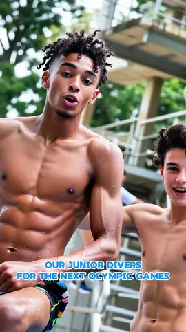 Our juniors divers for the next Olympic Games 2 #diver #diving #swimtok #youngboys #Olympics 