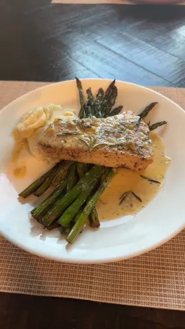 Swordfish, asparagus, mashed potatoes #the1prasadfam #swordfish #asparagus #mashedpotatoes #fijitiktok🇫🇯 