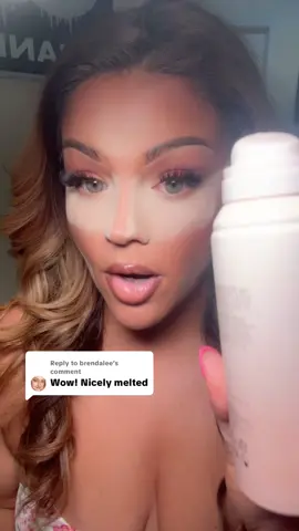 Replying to @brendalee I found the ultimate hack using @Laura Mercier’s new setting spray!!!  #settingspray #settingpowder #lauramercier #makeuphacks #beautyhacks #beautytips #makeuptiktok 