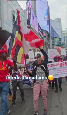 thanks Canadians #protestvoteug2026 #freeallpoliticalprisoners #foryourpage 