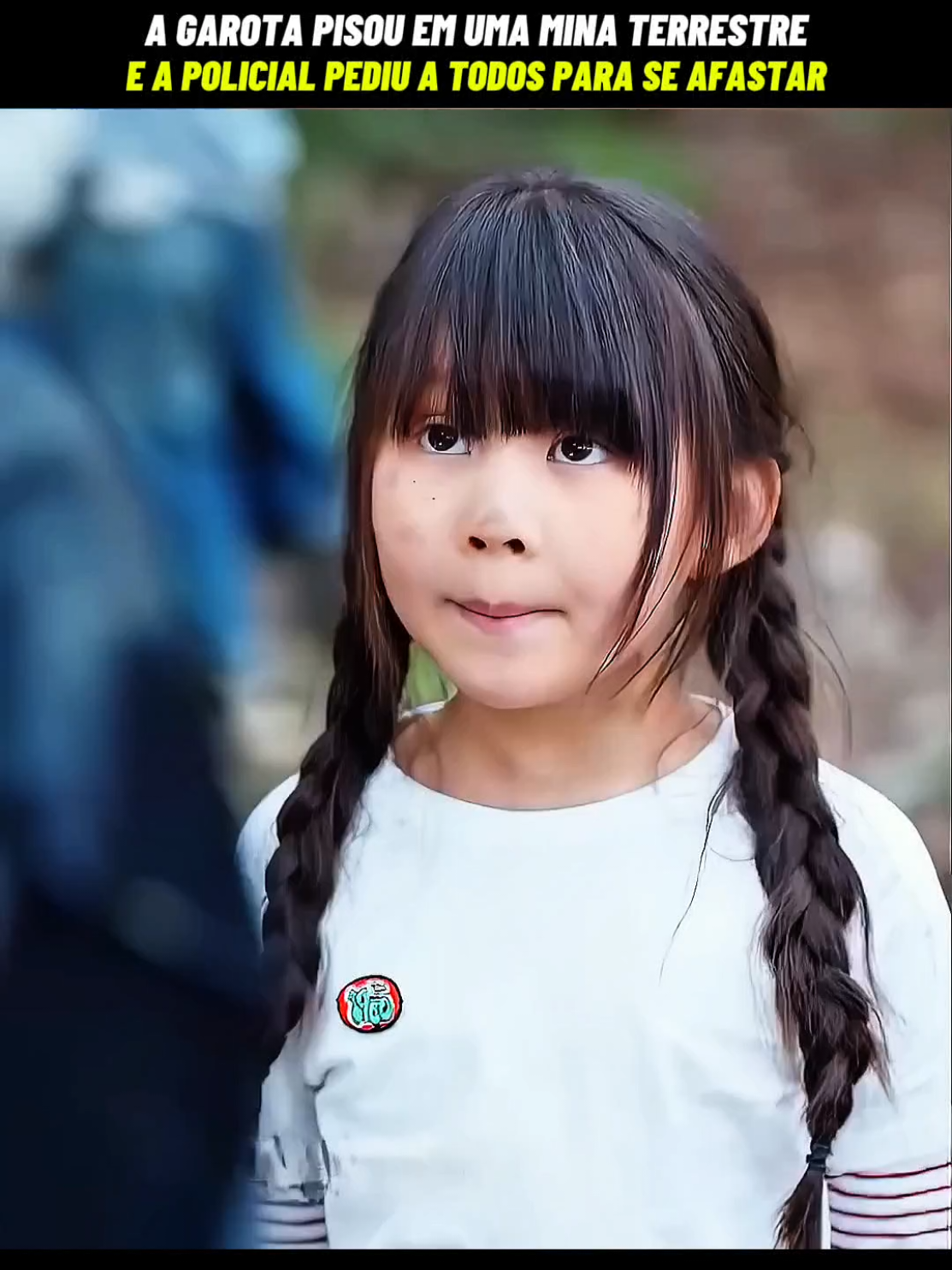 A garota pisou em uma mina terrestre na frente da policial #dorama #kdrama #filmes #series 