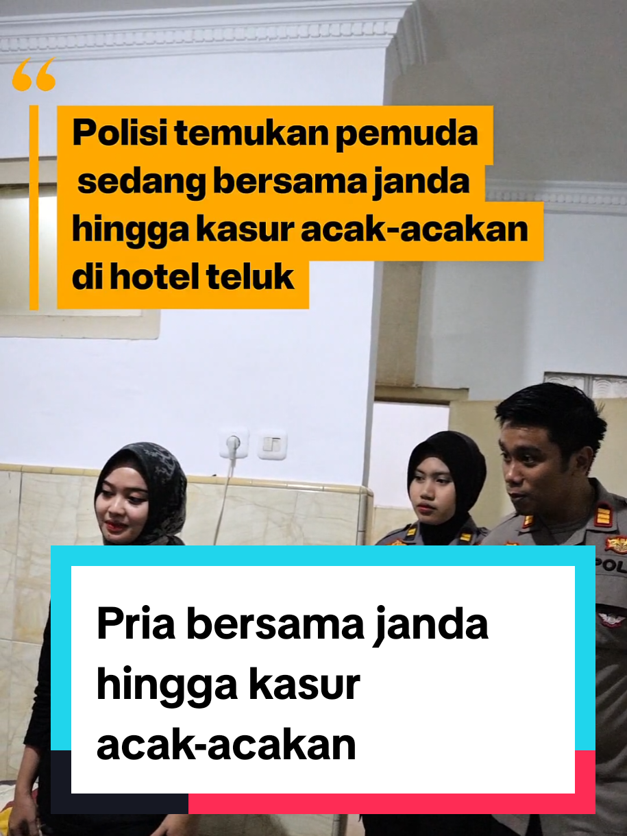 Polsek Telukbetung Selatan menemukan pria sedang bersama janda dihotek wilayah teluk hingga kasur acak acakan #polresta #lampung #polisi #fyp #bandarlampung 