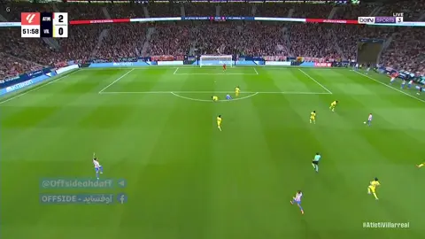 د51' | هدف ثانٍ لـ أتلتيكو مدريد ضد فياريال. ⚽ نيكولاس غونزاليس.