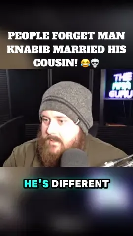 PEOPLE FORGET MAN, KHABIB MARRIED HIS COUSIN! MMA GURU HERE TO REMIND YOU IN CASE YOU FORGOT 😂 #UFC #mma #mmaguru #islammakhachev #khabib 
