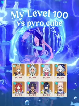 Ppl saying level 100 doesent do anything for dmg. Well.. Mualani is doing 500k more now 😍😍😍😍 #escoffier #mualani #sigewinne #furina #nilou #candace #yelan #kokomi #hydro #GenshinImpact #hoyocreators #delulu_ceo #hydromain my level 100 hydros vs pyro cube