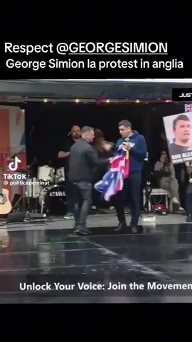 George Simion a fost prezent azi la protestul din Anglia. Respect 🇷🇴#georgesimion #aur #romania #ro @GEORGE SIMION @calin.georgescu.real @AURspania @Ilinca Simion 
