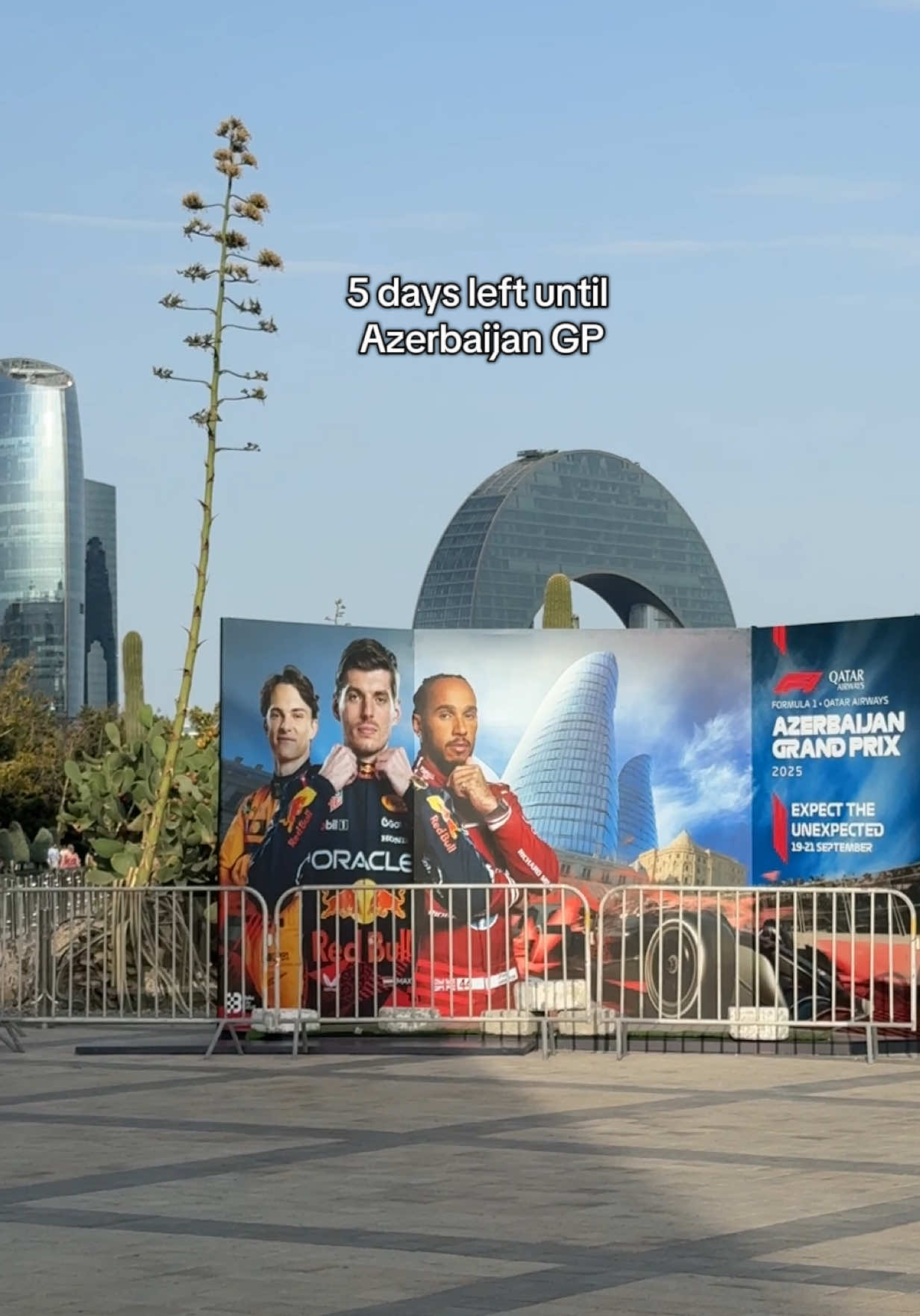 Only 5 days❤️ #formula1 #f1 #azerbaijangp #azerbaijan #fyp 