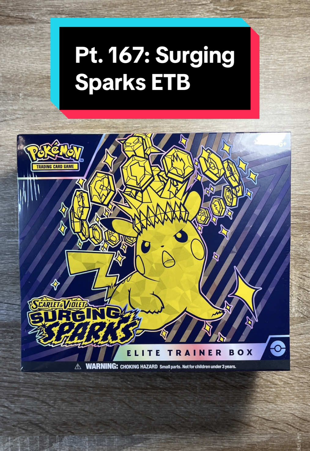 Channel Profit/Loss Series (Day 167) Surging Sparks Elite Trainer Box Pack Opening! #surgingsparks #pokemontcg #pokemon #pokemoncards #pokemoncardsopening 
