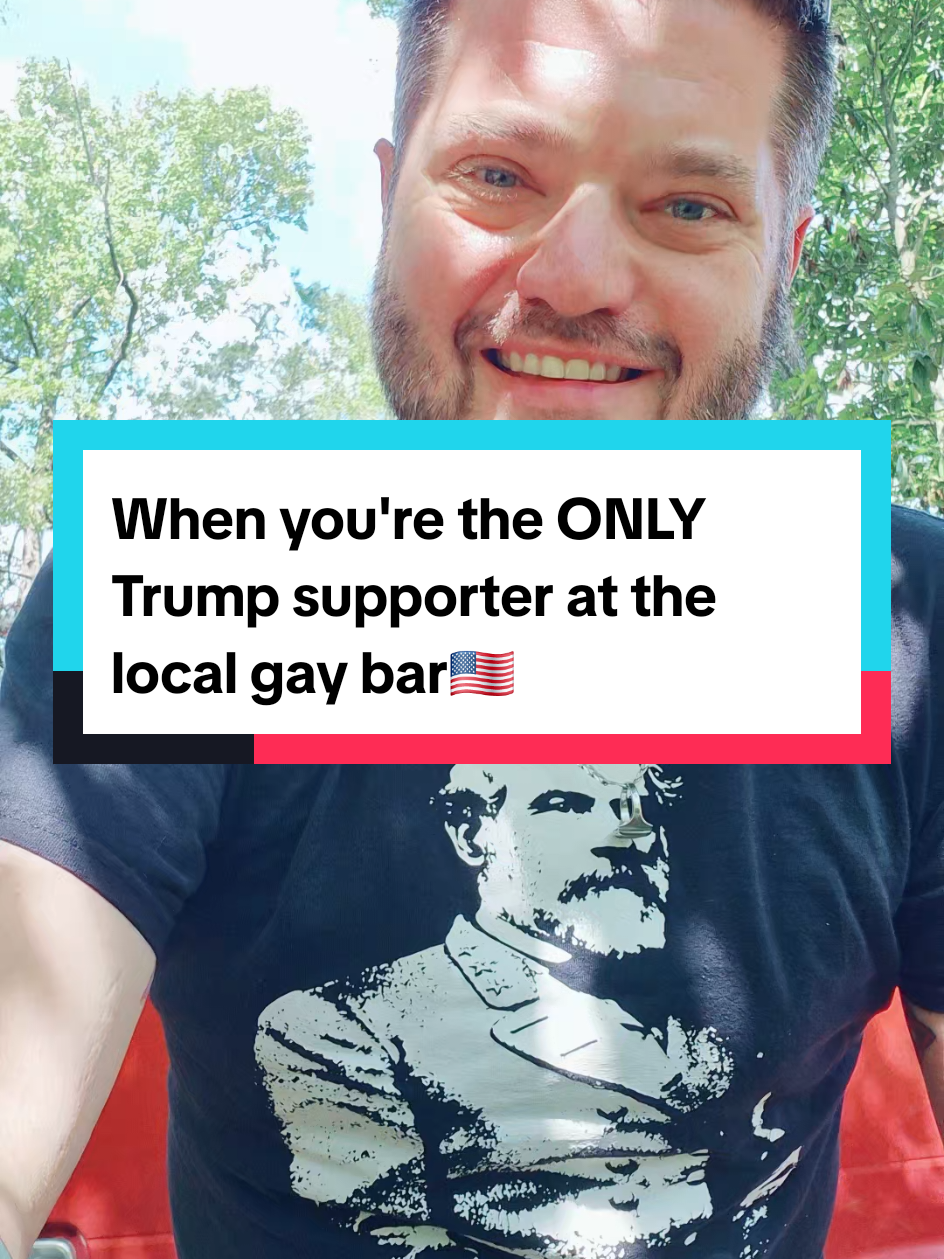 When you're the ONLY Trump supporter at the local gay bar🇺🇲 #gay #lgbt #🏳️‍🌈 #funny #foryourpage 
