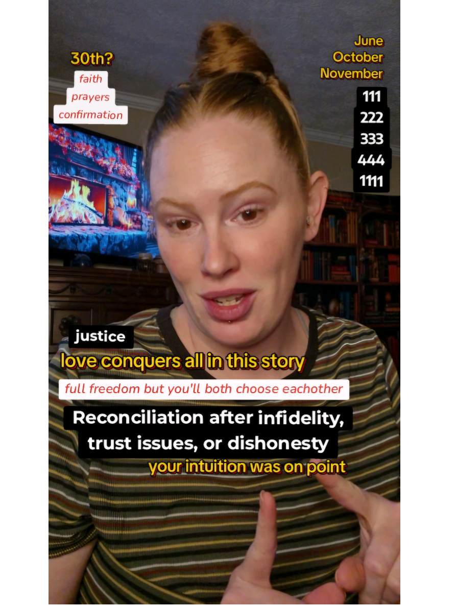 Justice and reconciliation for a connection after a period of dishonesty, trust issues, or infidelity. 
