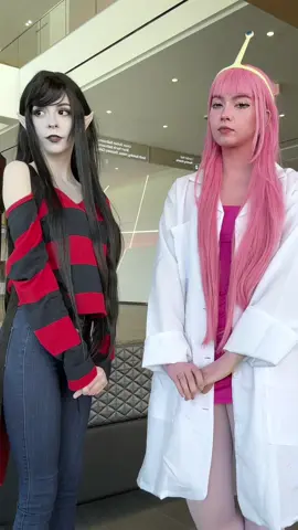 otp #cosplay #adventuretime #princessbubblegum #marceline @Kennakitty:D 